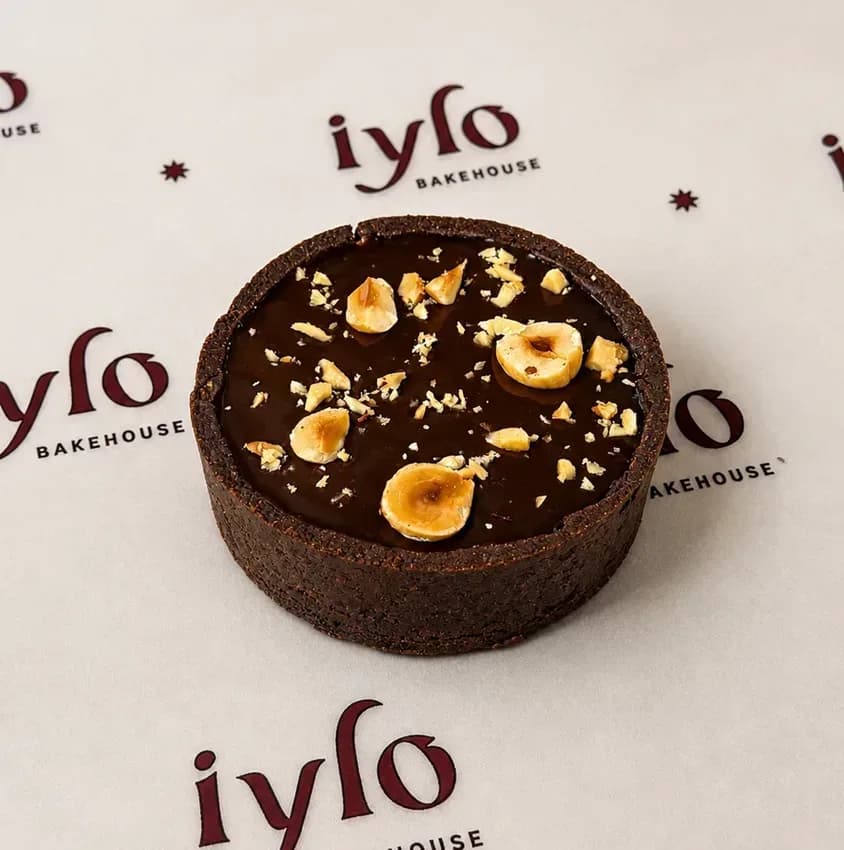 Hazelnut Praline Chocolate tart