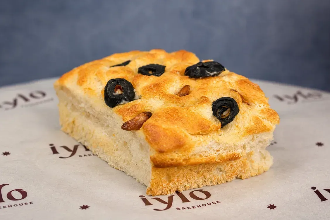 Olive, garlic Focaccia